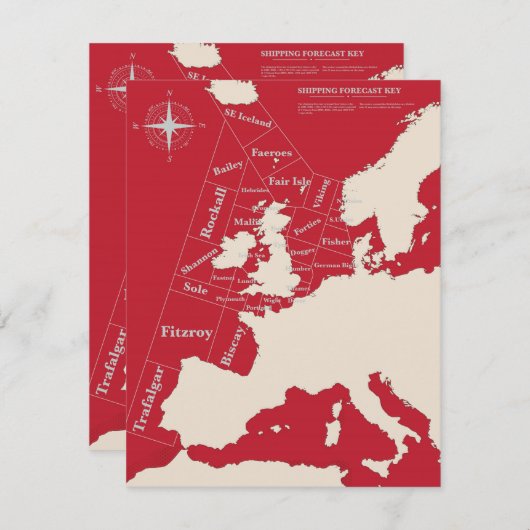  Rood Brits Poster (Voorkant / Achterkant)