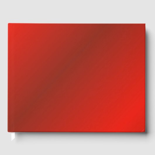 Rood bruiloft-guestbook, feestelijk decor, mooi gastenboek (Voorkant)