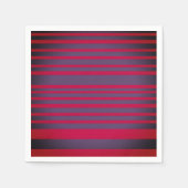 Rood & bruin papier servetten (Voorkant)