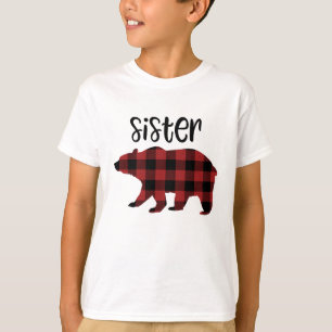Rood buffalo Spierzuster Beer Holiday T-shirt