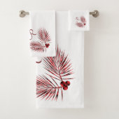 Rood buffel Pijnnaalden Bad Handdoek (Insitu)