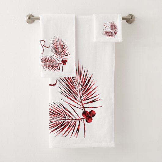 Rood buffel Pijnnaalden Bad Handdoek (Insitu)