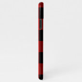 Rood buffelbord en wit Beer iPhone Hoesje (Rechterkant)