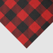 Rood buffelweefsel tissuepapier (Detail)