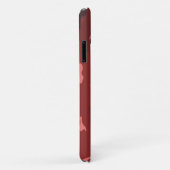 Rood camouflagepatroon Case-Mate iPhone case (Achterkant/rechts)