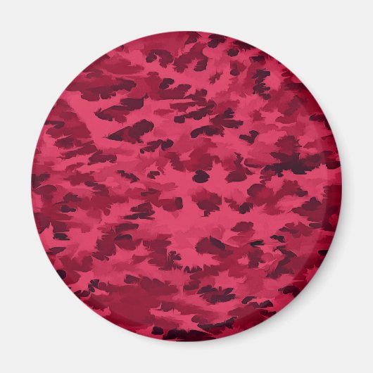 Rood Camouflagepatroon met Blos Magneet (Voorkant)