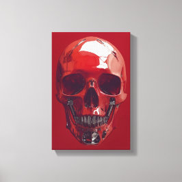 ROOD CANVAS AFDRUK