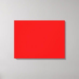 Rood Canvas Afdruk