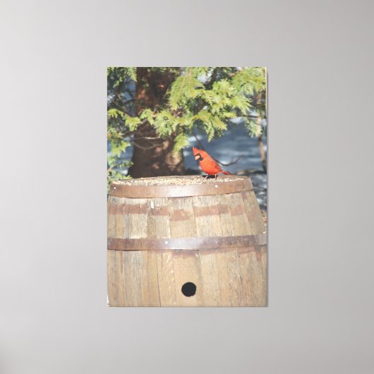 Rood Canvas Afdruk (Voorkant)