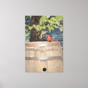 Rood Canvas Afdruk
