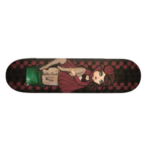 Rood Caped Quantum Cutie Skateboard