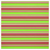Rood, Chartreuse en Roze Lond Patroon Stof (Swatch)