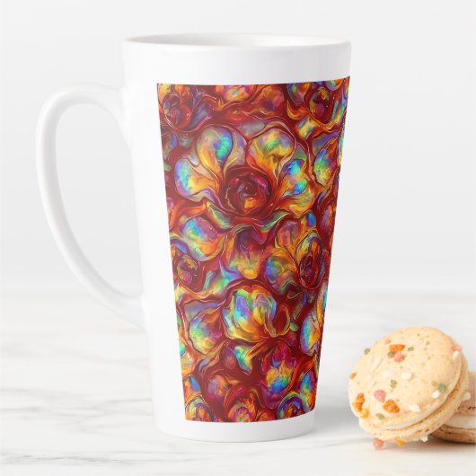 Rood | Chic Nep Opal Latte Mok (In situ)