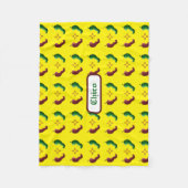 Rood chili groen chili zia zon fleece deken (Voorkant)