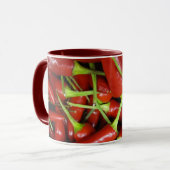 Rood Chili Peppers Gift Range Mok (Voorkant links)