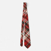 Rood, chocolade en room plakken stropdas (Achterkant)