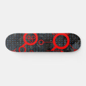 rood circuit persoonlijk skateboard (Horizontaal)