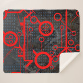 rood circuit sherpa deken (Voorkant (horizontaal))