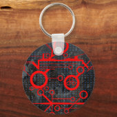 rood circuit sleutelhanger (Voorkant)
