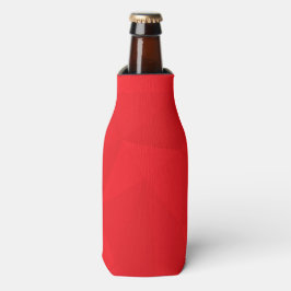 Rood, cool, uniek, trendy, geometrisch ontwerp in  flesjeskoeler
