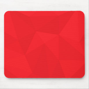 Rood, cool, uniek, trendy, geometrisch ontwerp in muismat