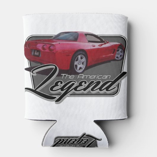 Rood Coupe Legend Blikjeskoeler (Achterkant)