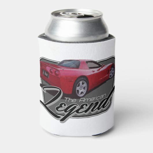 Rood Coupe Legend Blikjeskoeler (Blikje Achterkant)