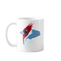 Rood-Crested Cardinaal Bird