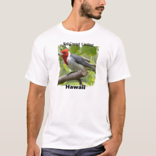 Rood-crested Kardinaal T-shirt