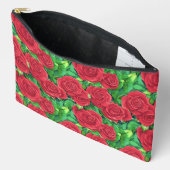 Rood / Crimson Waterverf Roos Etui (Open)