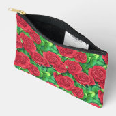 Rood / Crimson Waterverf Roos Etui (Open)