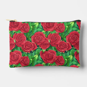 Rood / Crimson Waterverf Roos Etui