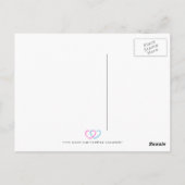 Rood Dank U Briefkaart (Achterkant)