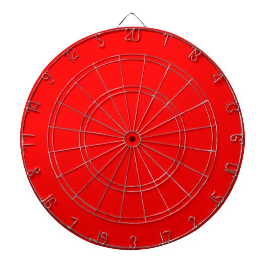 Rood Dartbord (Voorkant)