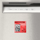 Rood De datummagneet opslaan Magneet (Insitu (Vaatwasser))