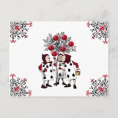  rood De Rozen schilderen Briefkaart (Voorkant)