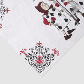 rood De Rozen schilderen Tissuepapier (Detail)