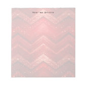 Rood decoratief Notitieblok (Voorkant)