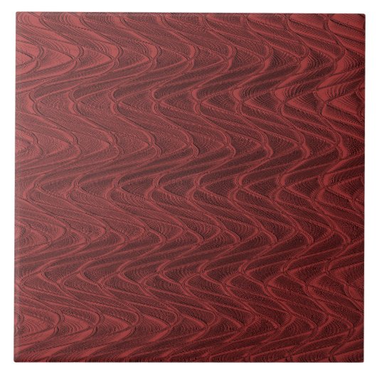 Rood decoratieve avy keramische Tegel Tegeltje (Voorkant)