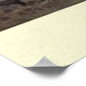  rood deer schilderen (1909) poster (Hoek)