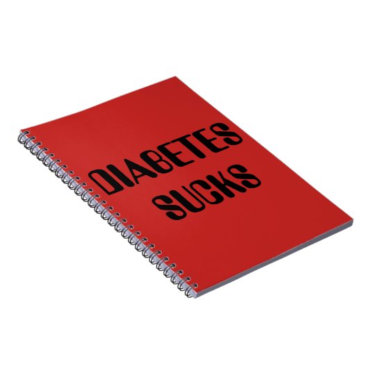 Rood diabetes notitieboek (Rechterzijde)
