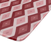 Rood diamantpatroon snijplank (Hoek)