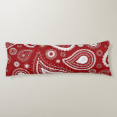 Rood-diep als je lichaam kussen (Achterkant)