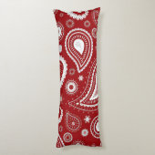 Rood-diep als je lichaam kussen (Achterkant (Verticaal))