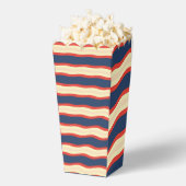Rood Dk Blauw Crème Golvend Bedankdoosjes (Popped)