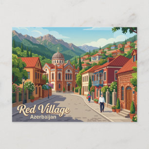 Rood Dorp (Krasnaya Sloboda) Azerbeidzjan Briefkaart