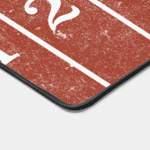 Rood draaiend spoor verstelbare stijl bureaumat (Hoek)