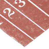 Rood draaiend spoor verstelbare stijl korte tafelloper (Hoek)