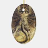 Rood drakenornament keramisch ornament (Links)