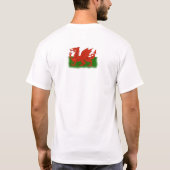 Rood drakenShirt T-shirt (Achterkant)